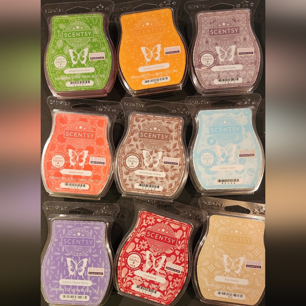 8 Scentsy Wax Bars